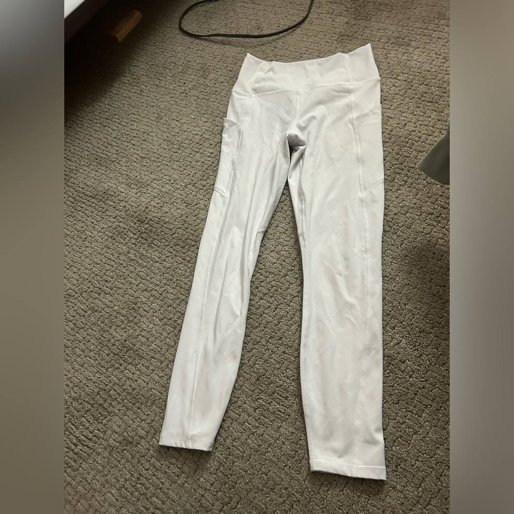 Fabeltics white leggings small